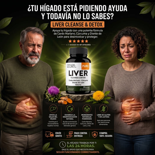 Liver Cleanse & Detox Sandhus Nutrition® Ayuda a que tu Hígado Funcione Mejor